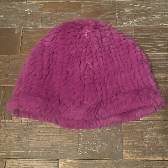 Adrienne Landau Dyed Rex Rabbit Fur Knit Beanie? main image 6